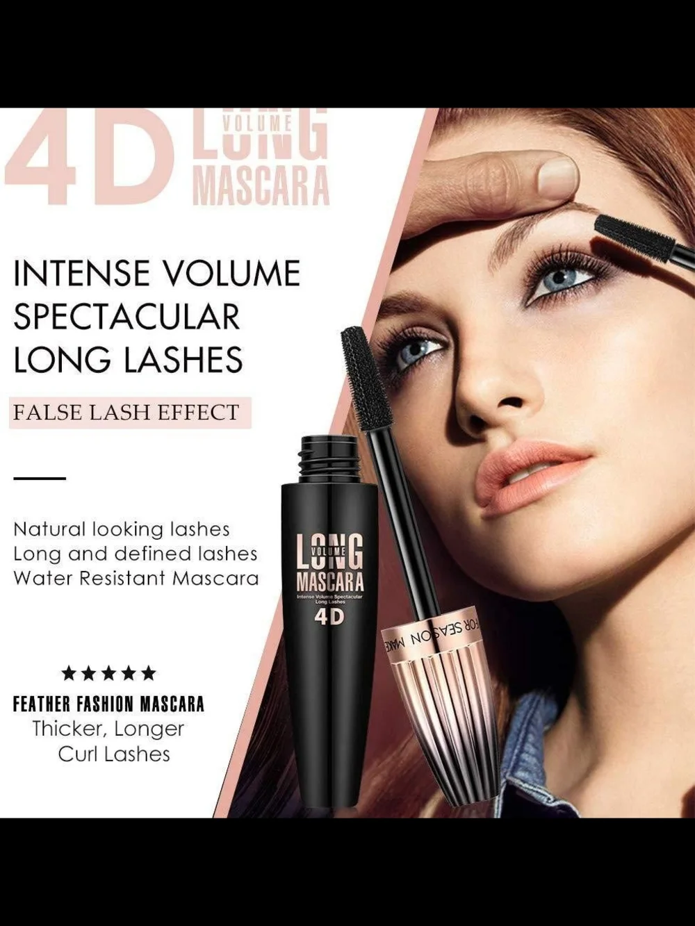 Oulac Cosmetics Sensual Glow Rich Creme Lipstick Bare & 4d Mascara Bundle